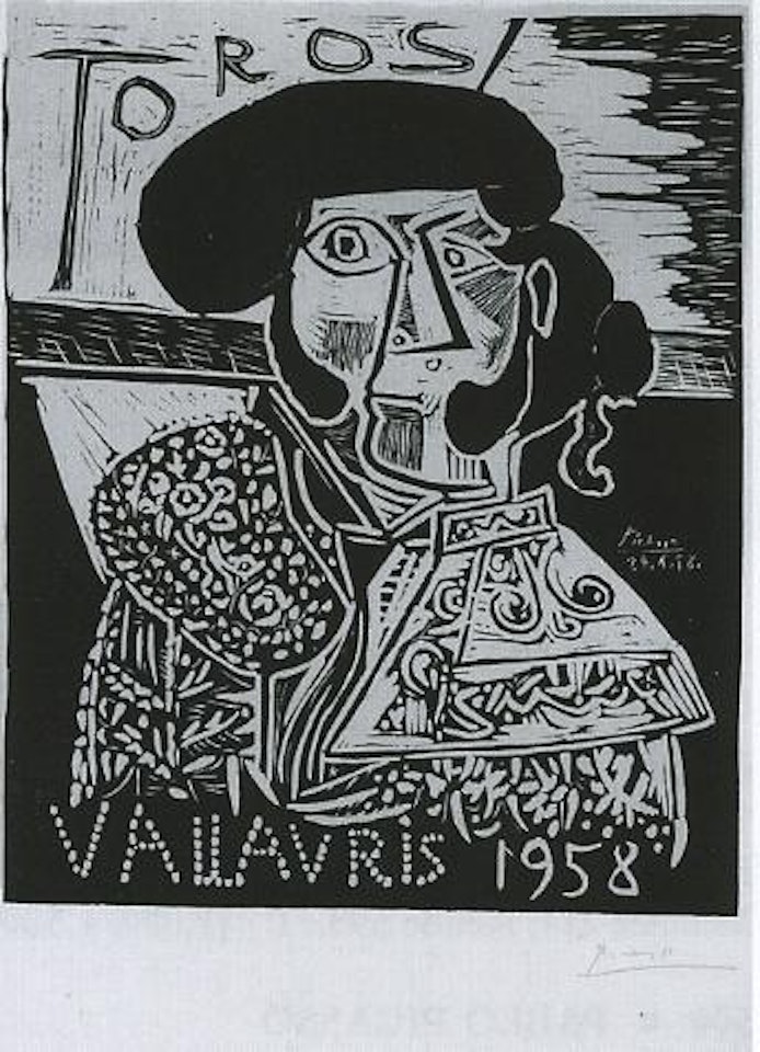 Toros vallauris 1958 by Pablo Picasso