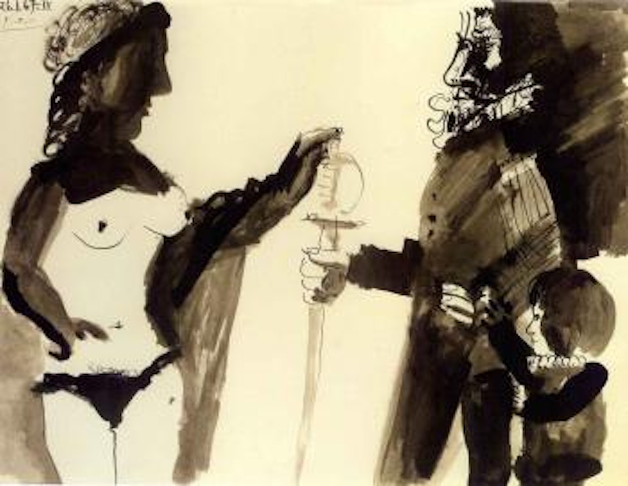 Nu debout by Pablo Picasso