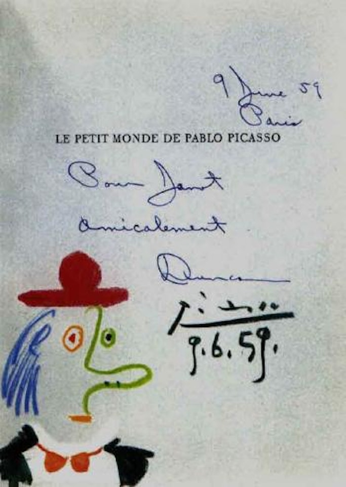 Tete d'homee au chapeau by Pablo Picasso