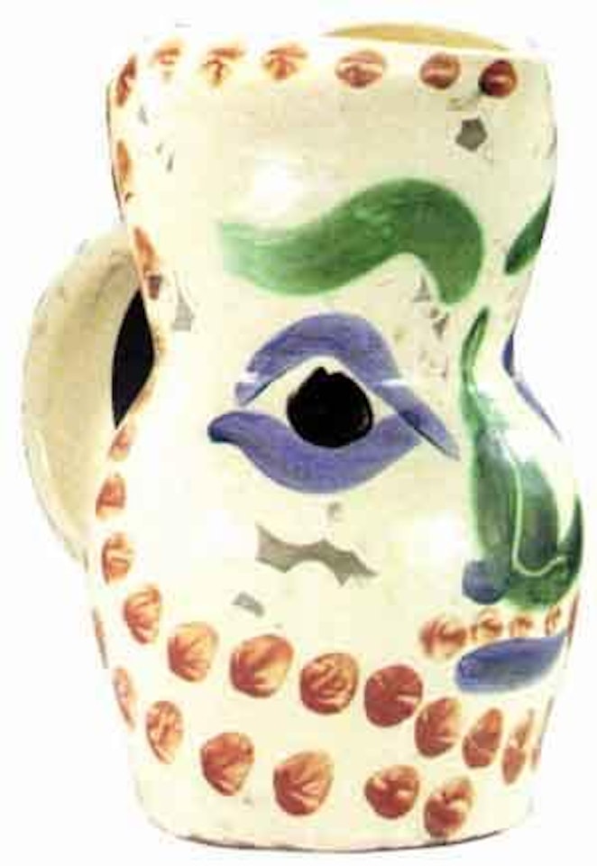 Visage aux points by Pablo Picasso