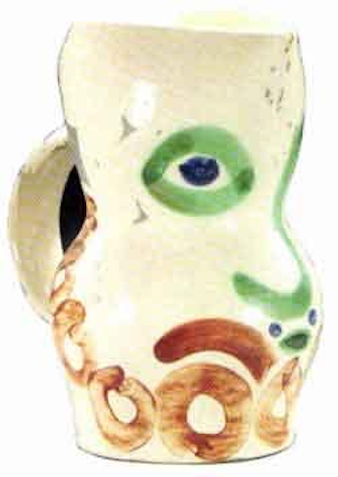 Visage aux cercles by Pablo Picasso
