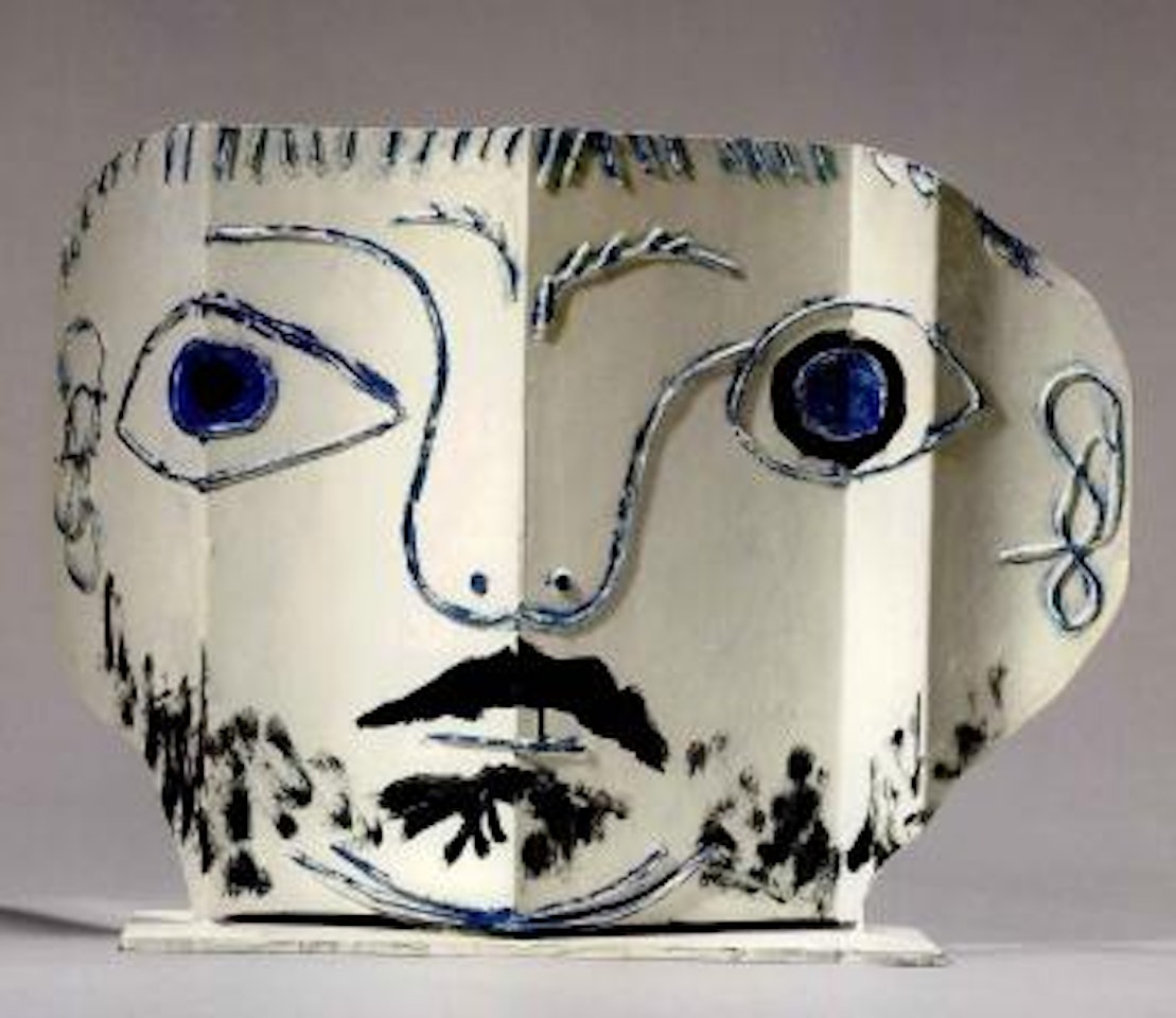 Tete d'homme barbu by Pablo Picasso