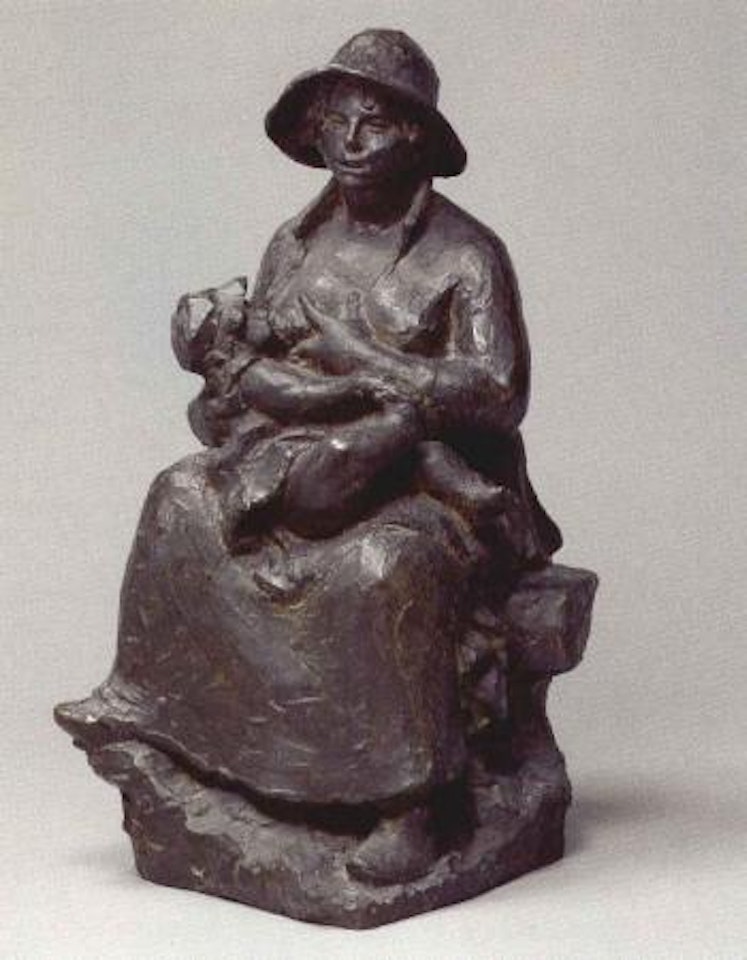 Maternite by Richard Guino by Pierre-Auguste Renoir