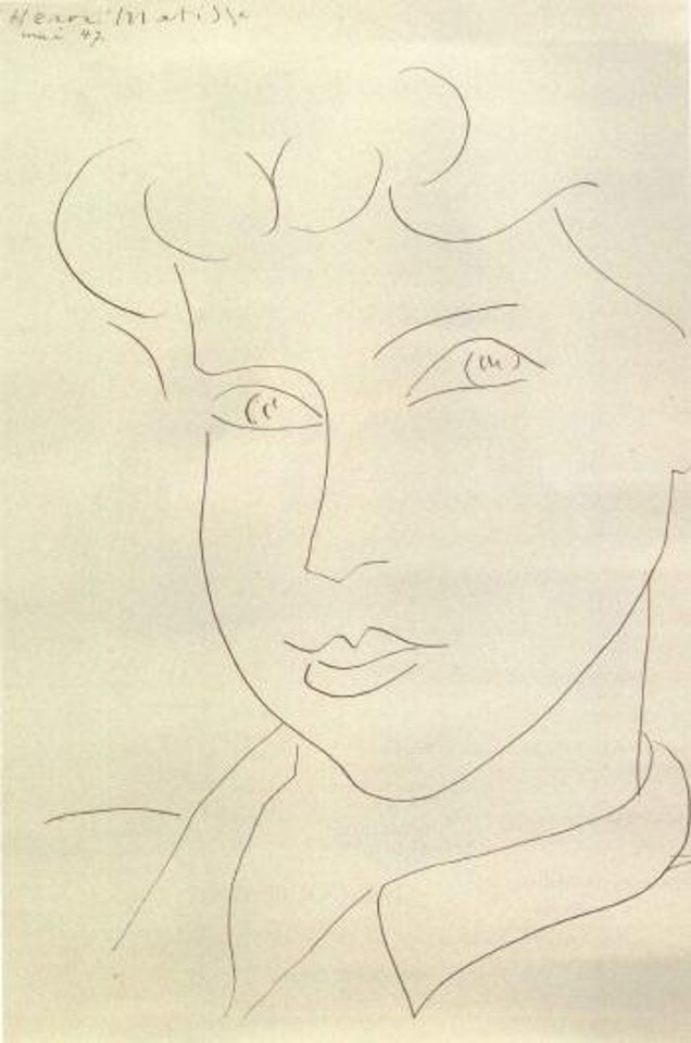 Tete de femme by Henri Matisse