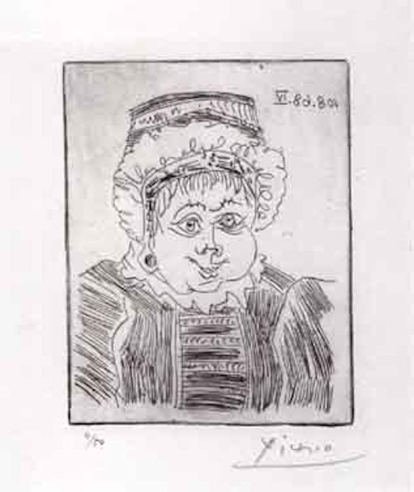La servante by Pablo Picasso
