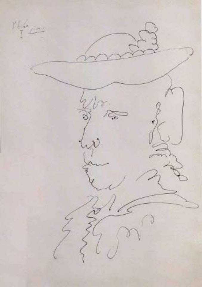 Tete de picador by Pablo Picasso