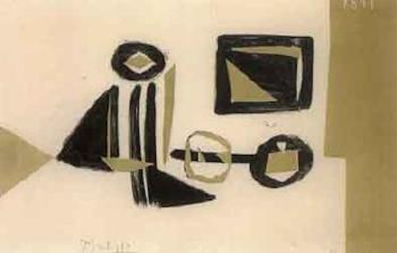 Composition du 8 Aout 1947 by Pablo Picasso