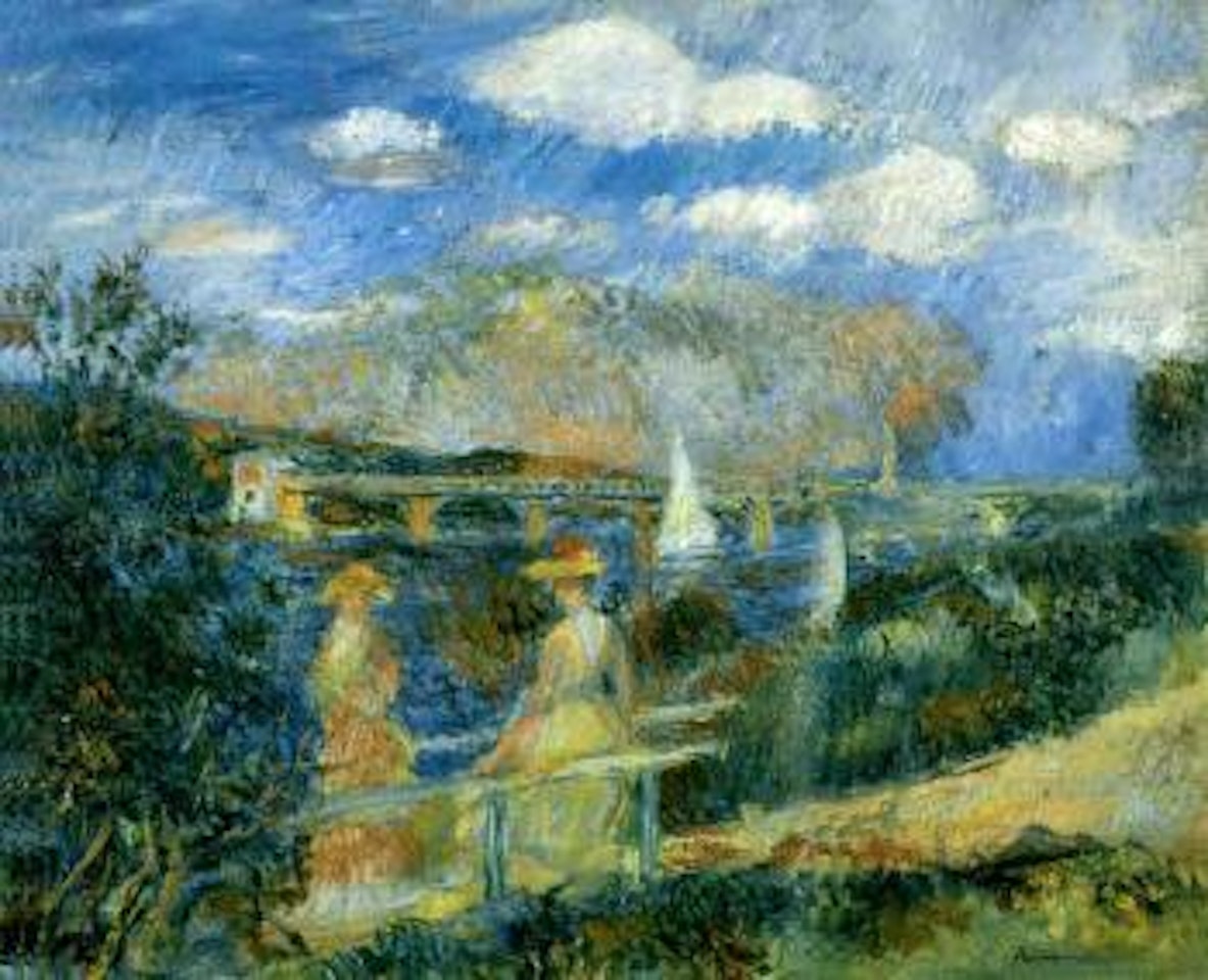 Bord de Seine a Argenteuil by Pierre-Auguste Renoir