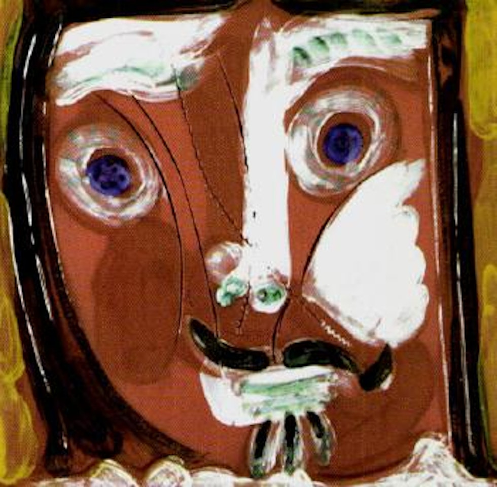 Visage de femme, Pomone by Pablo Picasso
