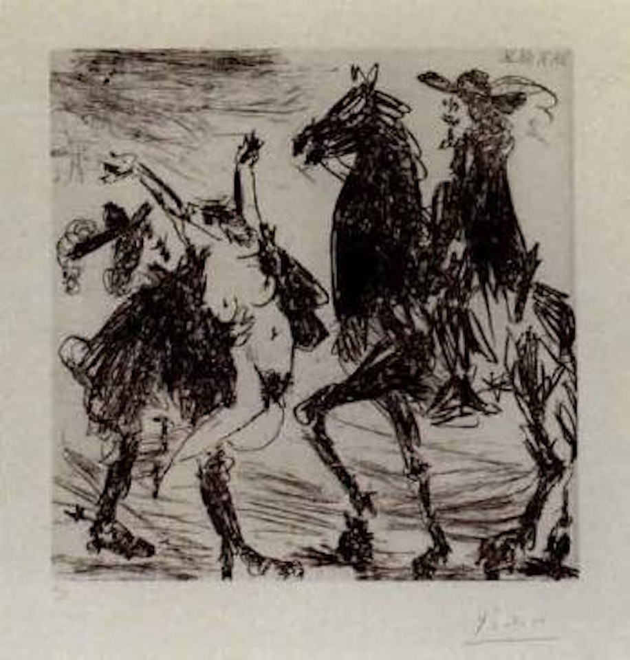 Enlevement by Pablo Picasso