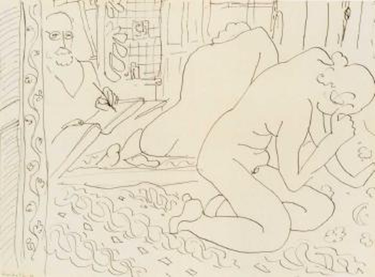 Nu devant le miroir by Henri Matisse
