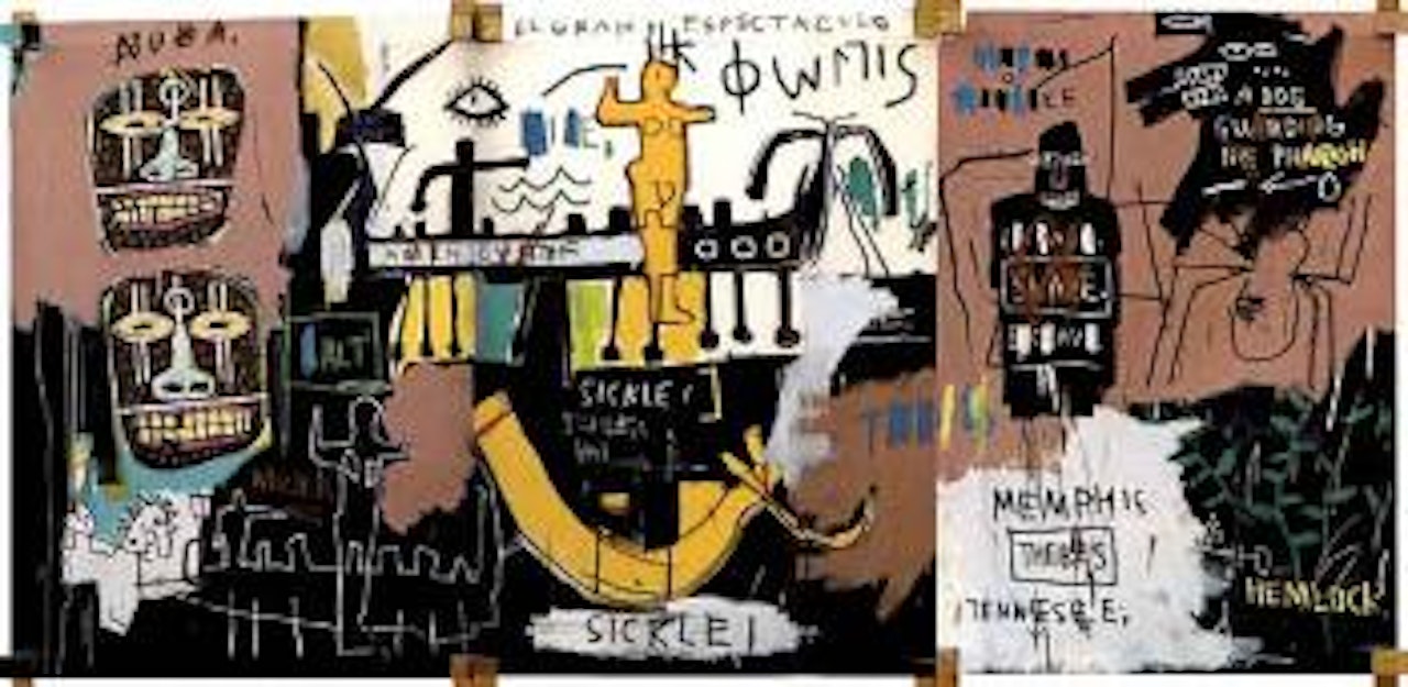 The history of black people : the great show by Jean-Michel Basquiat
