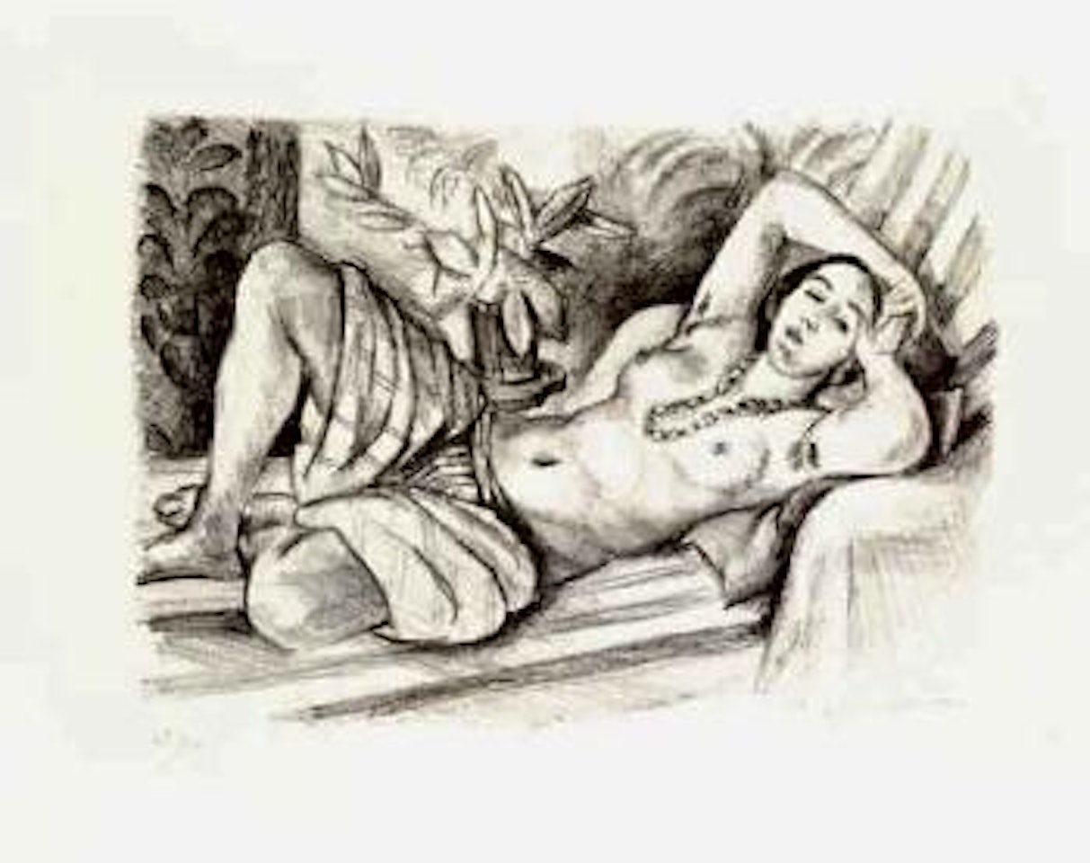 Odalisque au magnolia by Henri Matisse