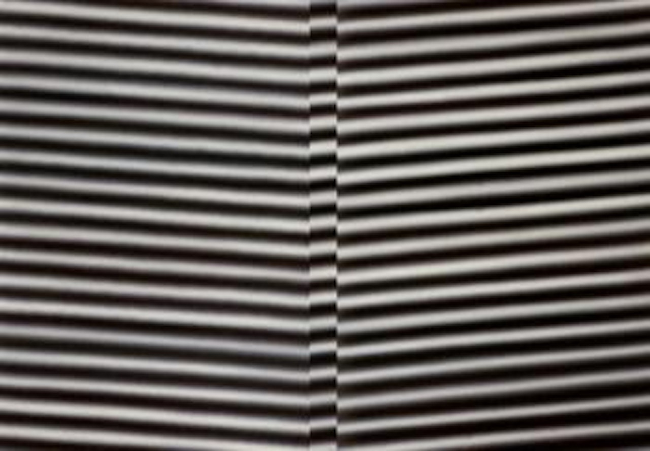 Corrugated iron by Gerhard Richter