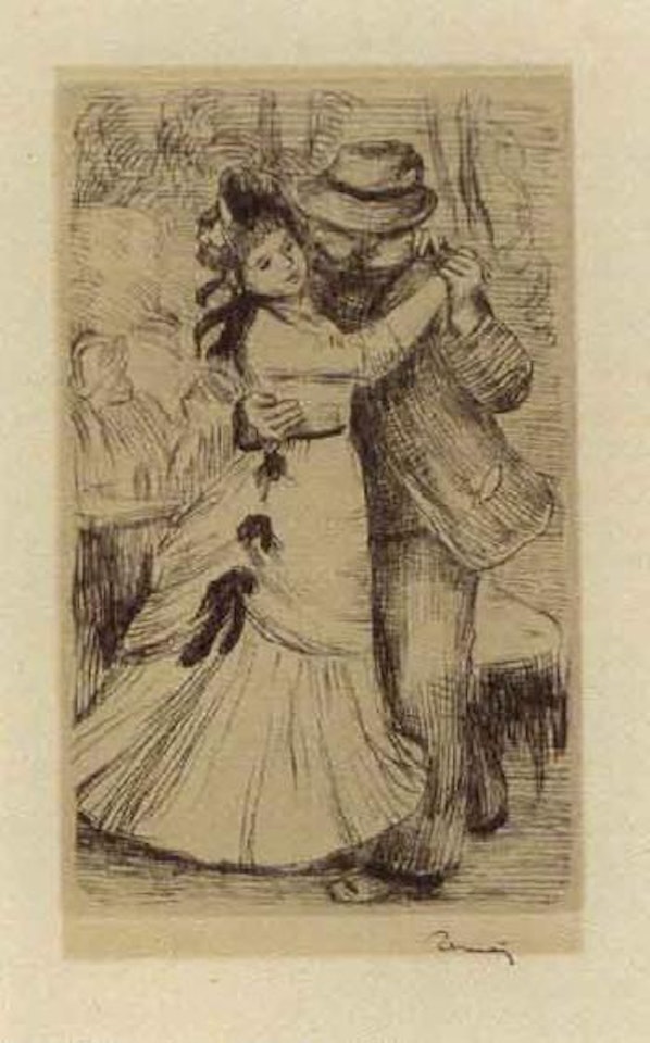 La danse a la campagne by Pierre-Auguste Renoir