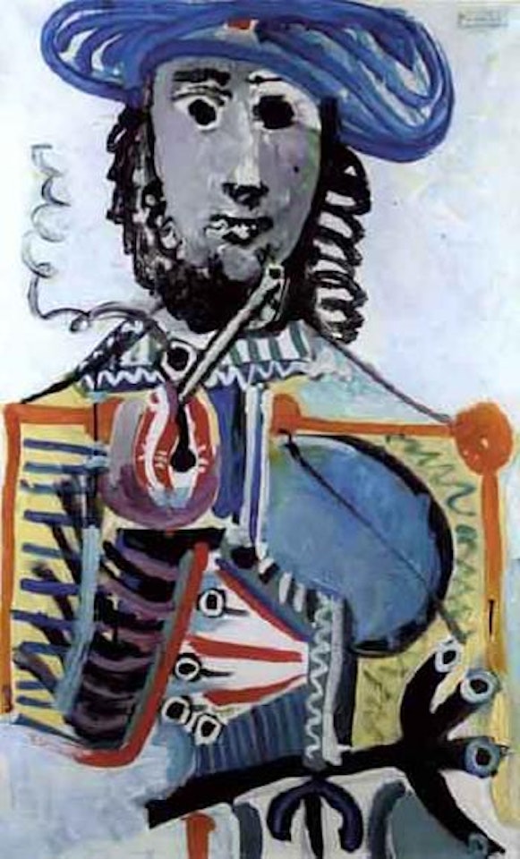 Homme a la pipe by Pablo Picasso