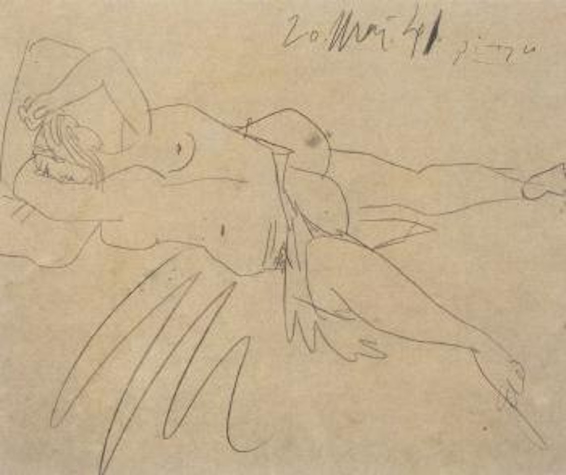 Etude pour l'aubade by Pablo Picasso