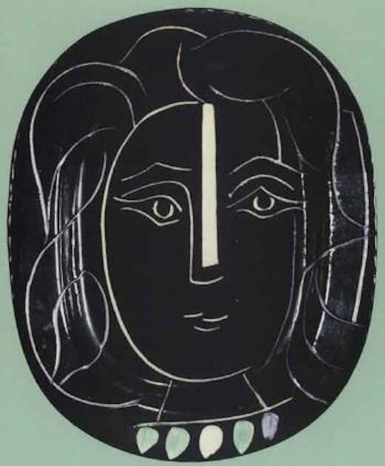 Visage de femme by Pablo Picasso