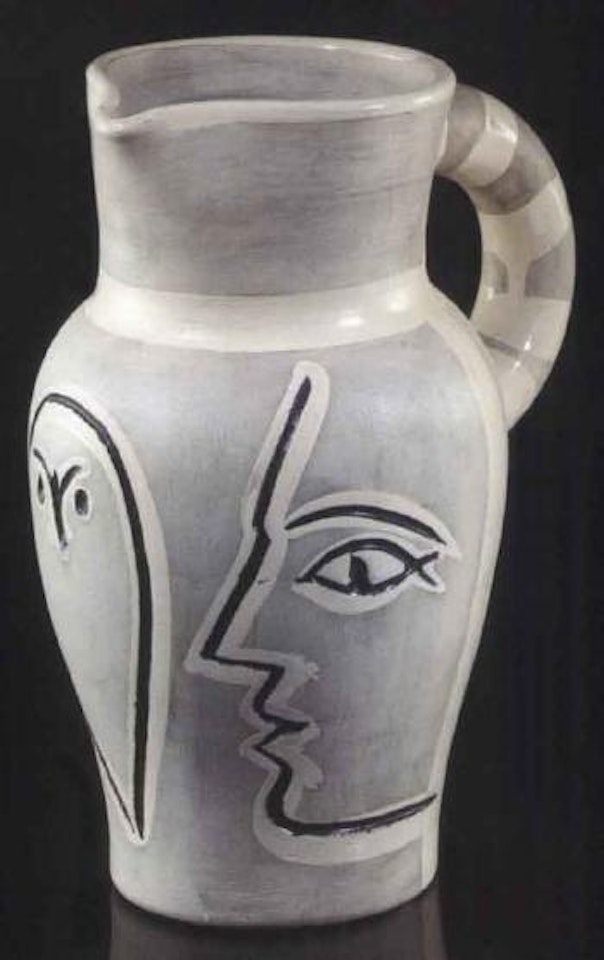 Pichet grave gris by Pablo Picasso