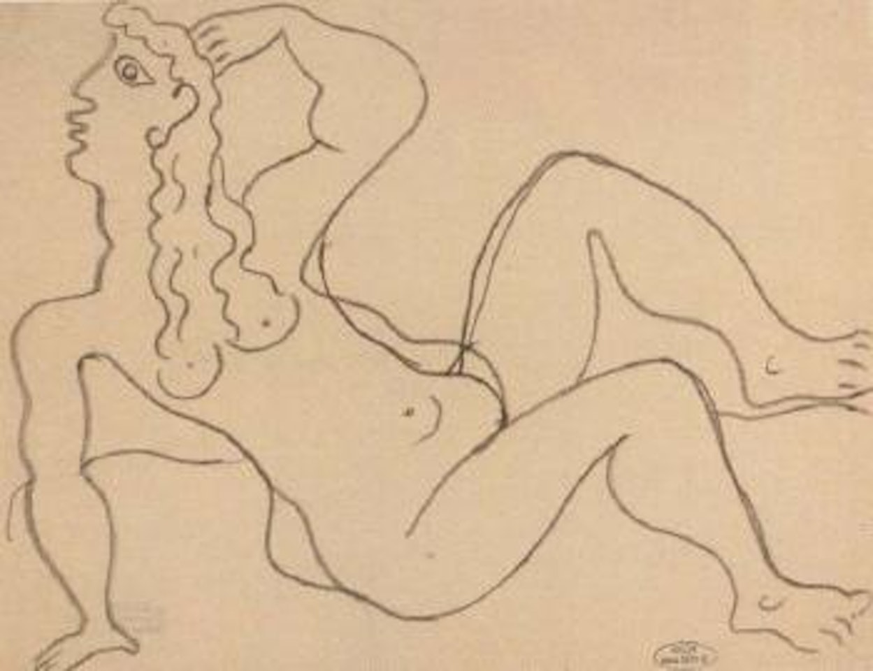 Profil de Jacqueline by Pablo Picasso