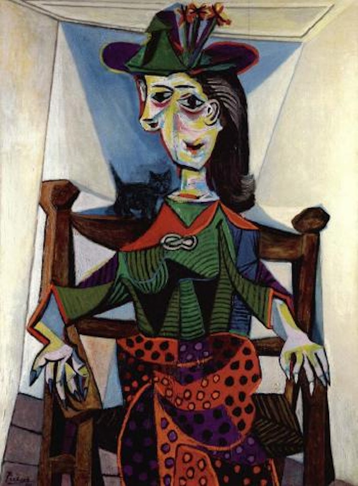 Dora Maar au chat by Pablo Picasso