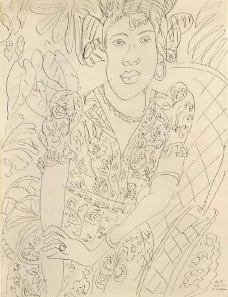 Femme haitienne by Henri Matisse
