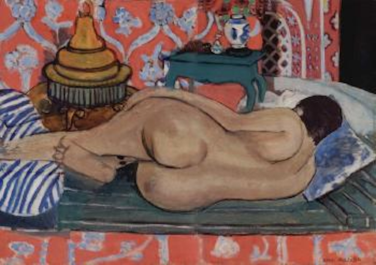 Nu couche vu de dos by Henri Matisse