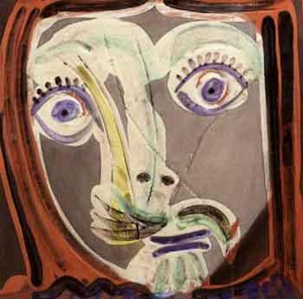 Visage de femme 'Pomone' by Pablo Picasso