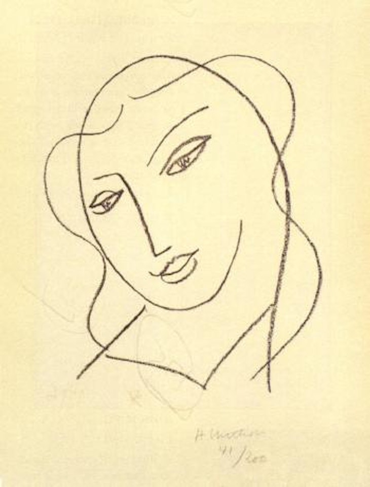 Etude pour la vierge by Henri Matisse