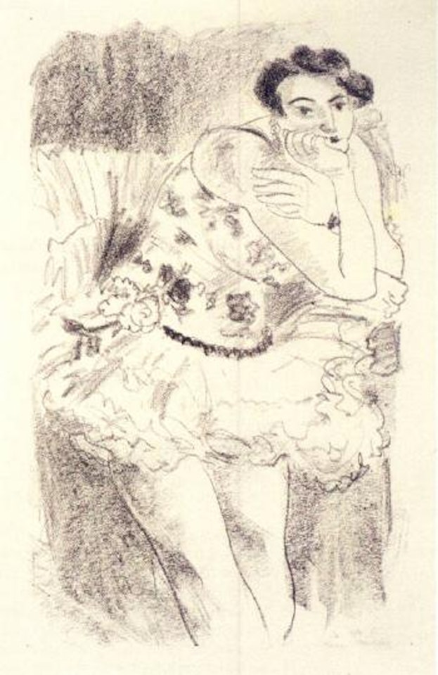 Danseuse debout, acoudee by Henri Matisse