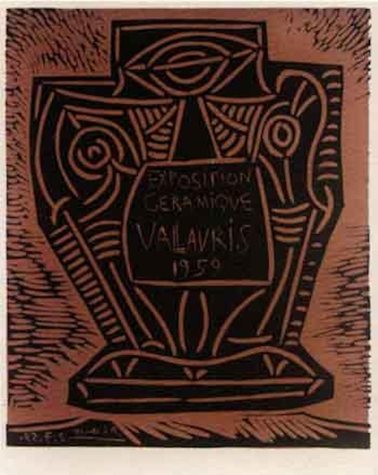 Exposition ceramique, Vallauris by Pablo Picasso