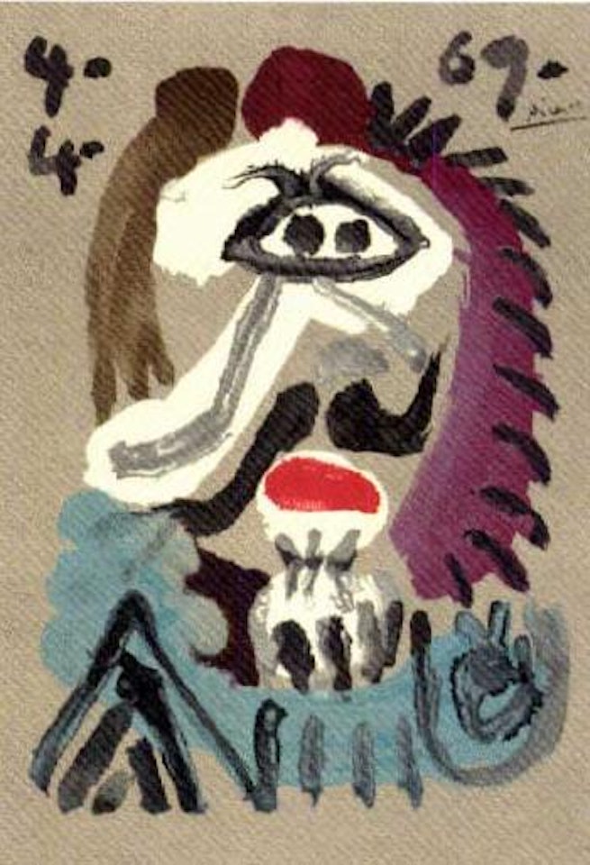Les portraits imaginaires by Pablo Picasso