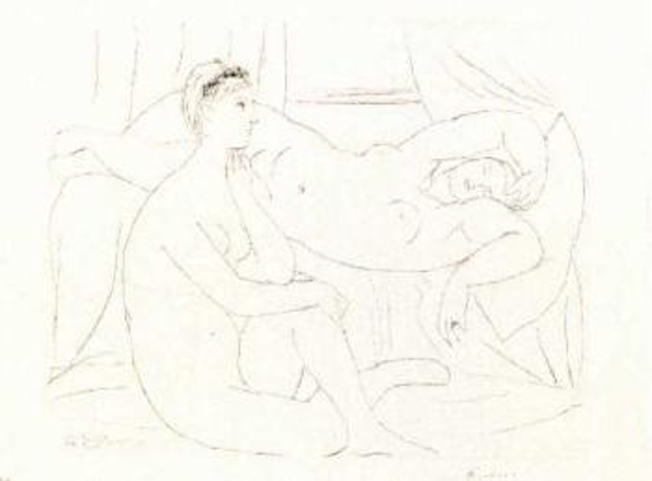 Femmes se reposant by Pablo Picasso
