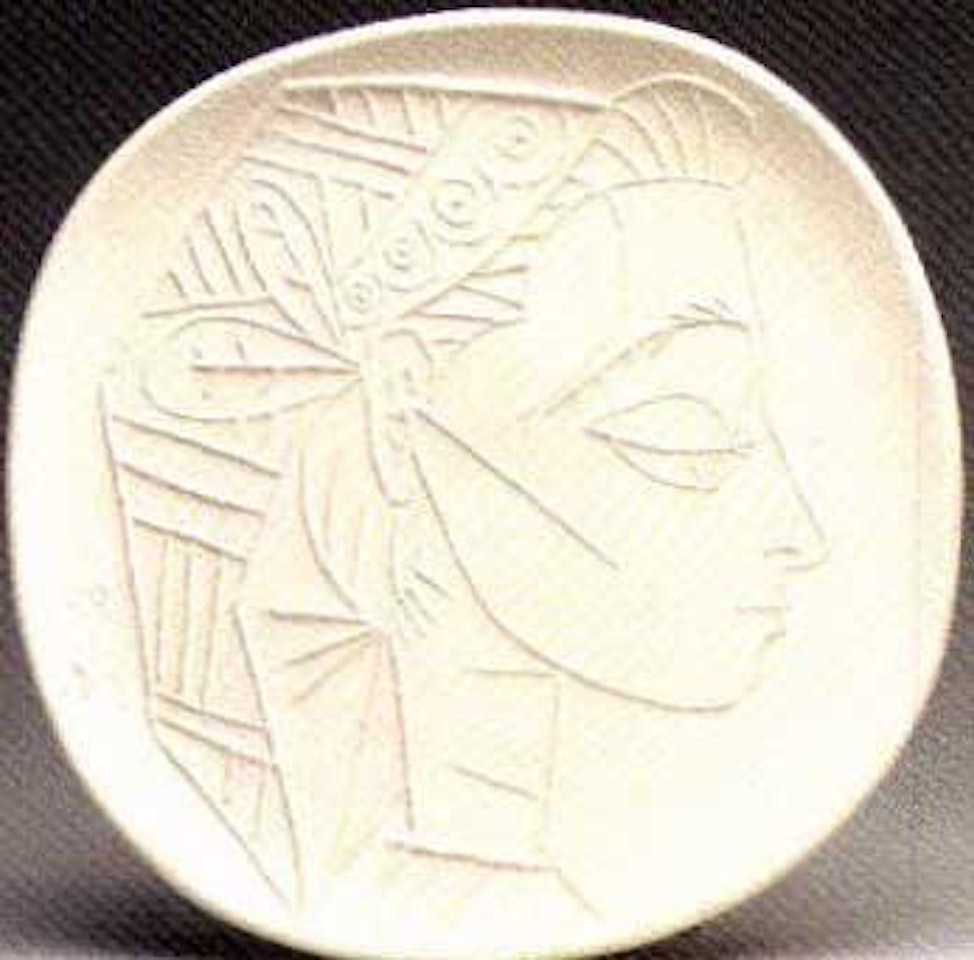 Jacqueline's profile by Pablo Picasso