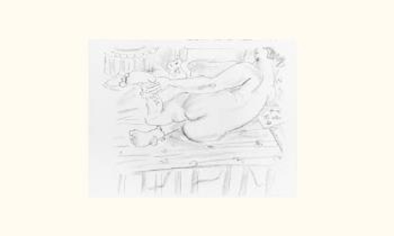 Nu couche de dos by Henri Matisse