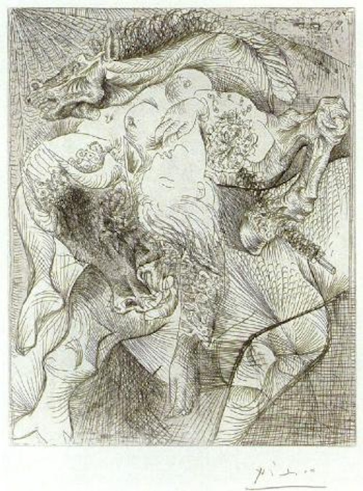 Femme torero II by Pablo Picasso