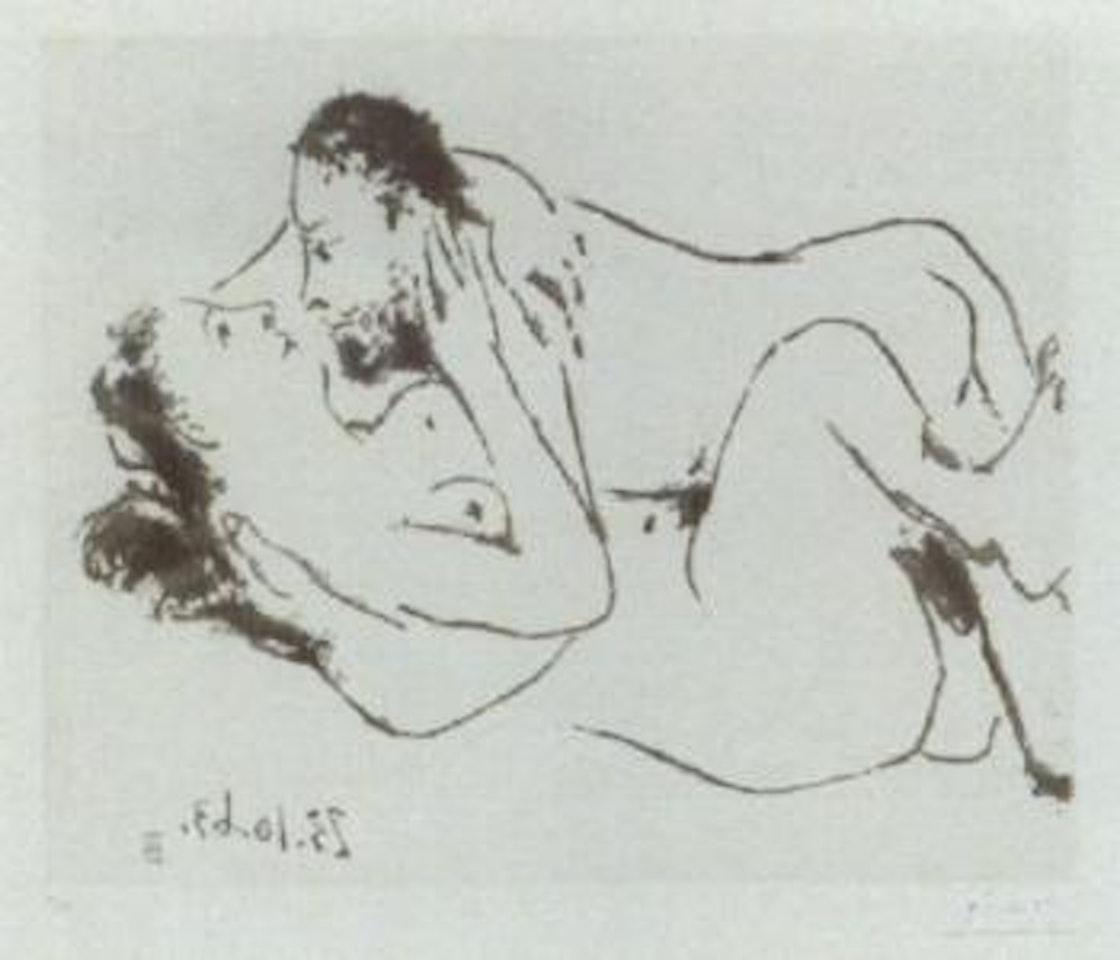 L'etreinte by Pablo Picasso