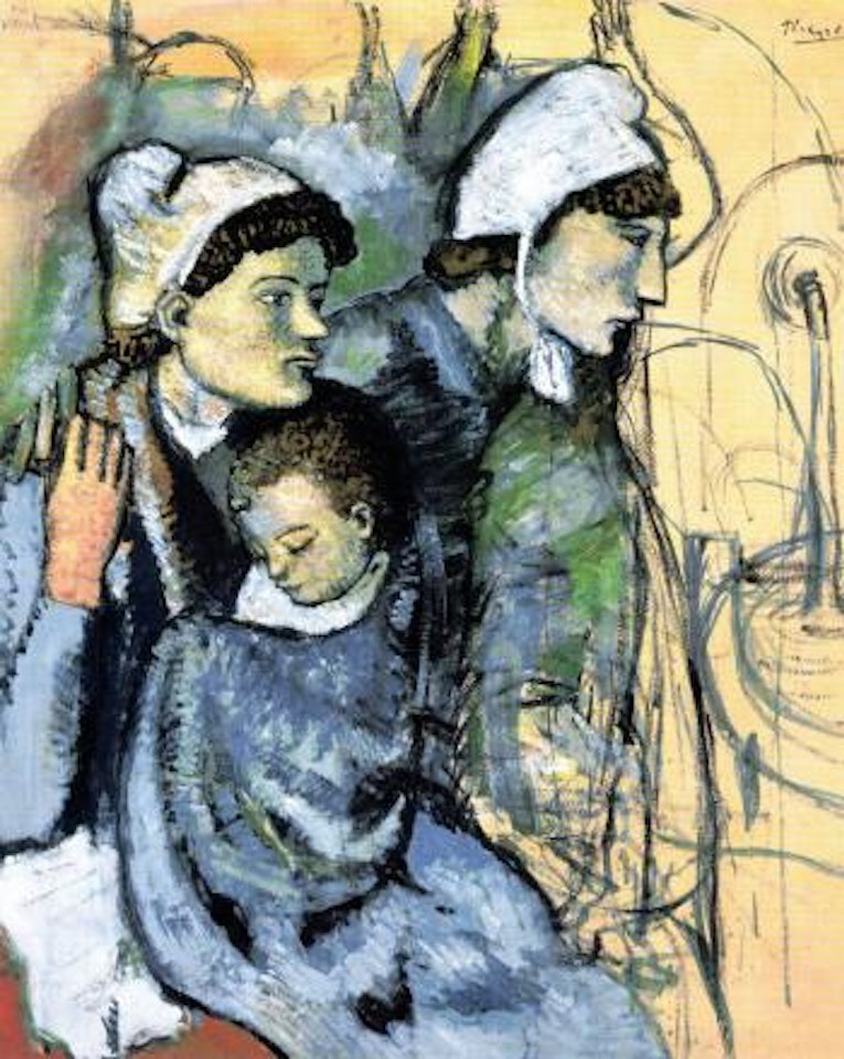 Femmes a la fontaine by Pablo Picasso