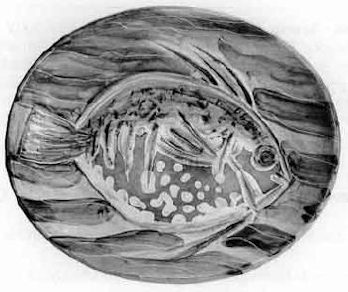 Poisson bleu by Pablo Picasso