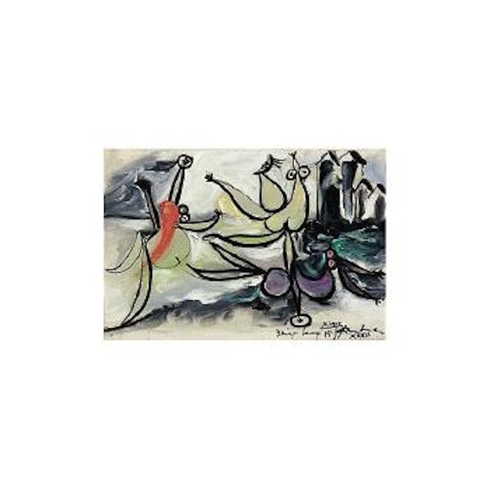 Les trois baigneuses by Pablo Picasso