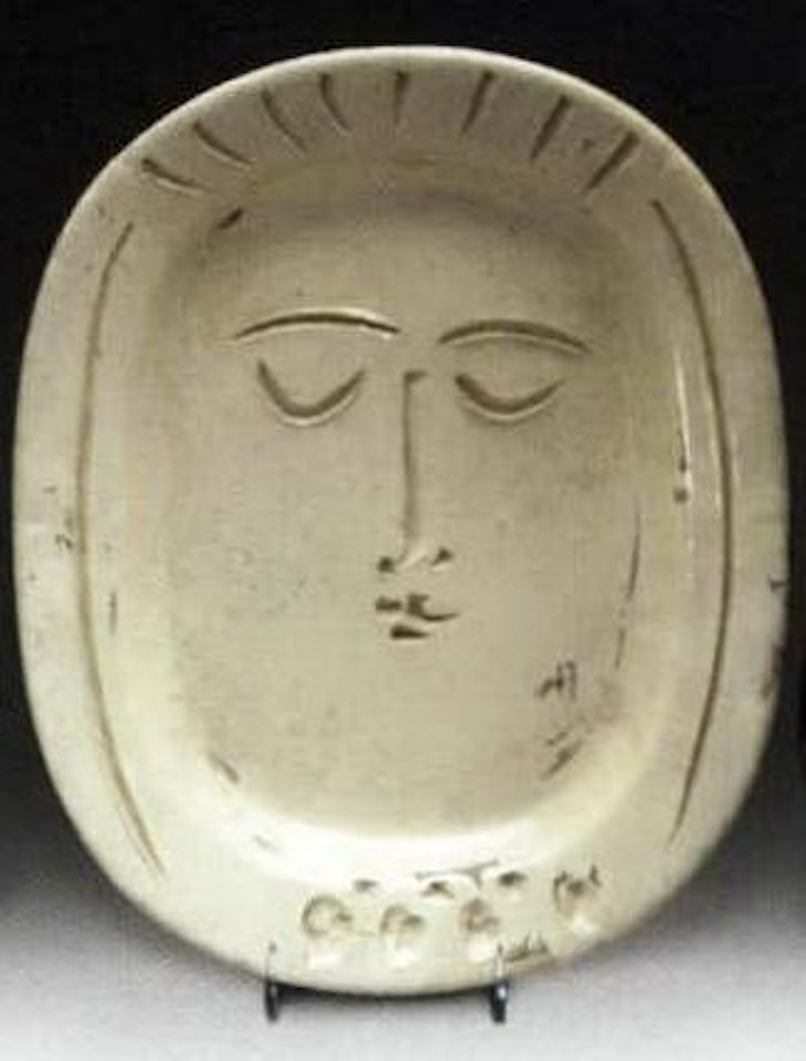 Womans face by Pablo Picasso