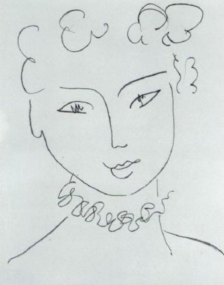 La pompadour by Henri Matisse