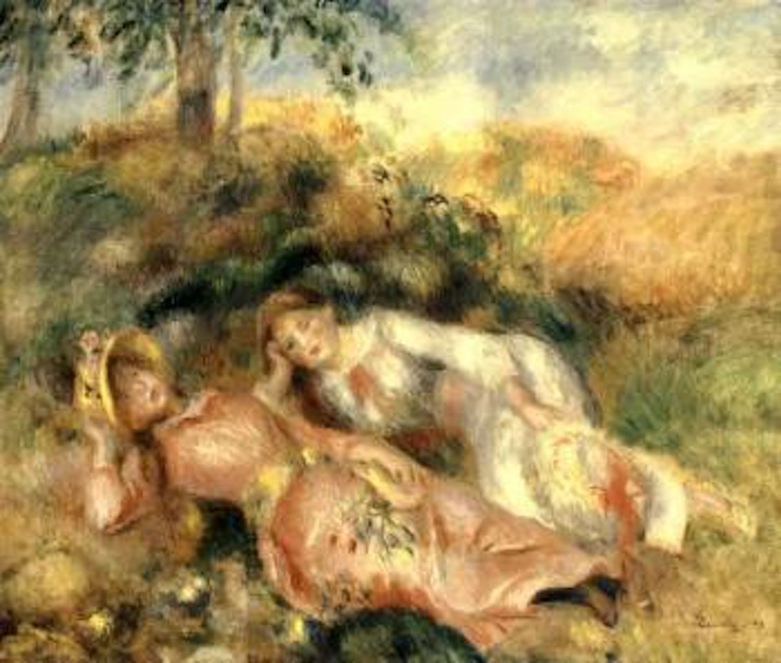 Femmes allongees by Pierre-Auguste Renoir