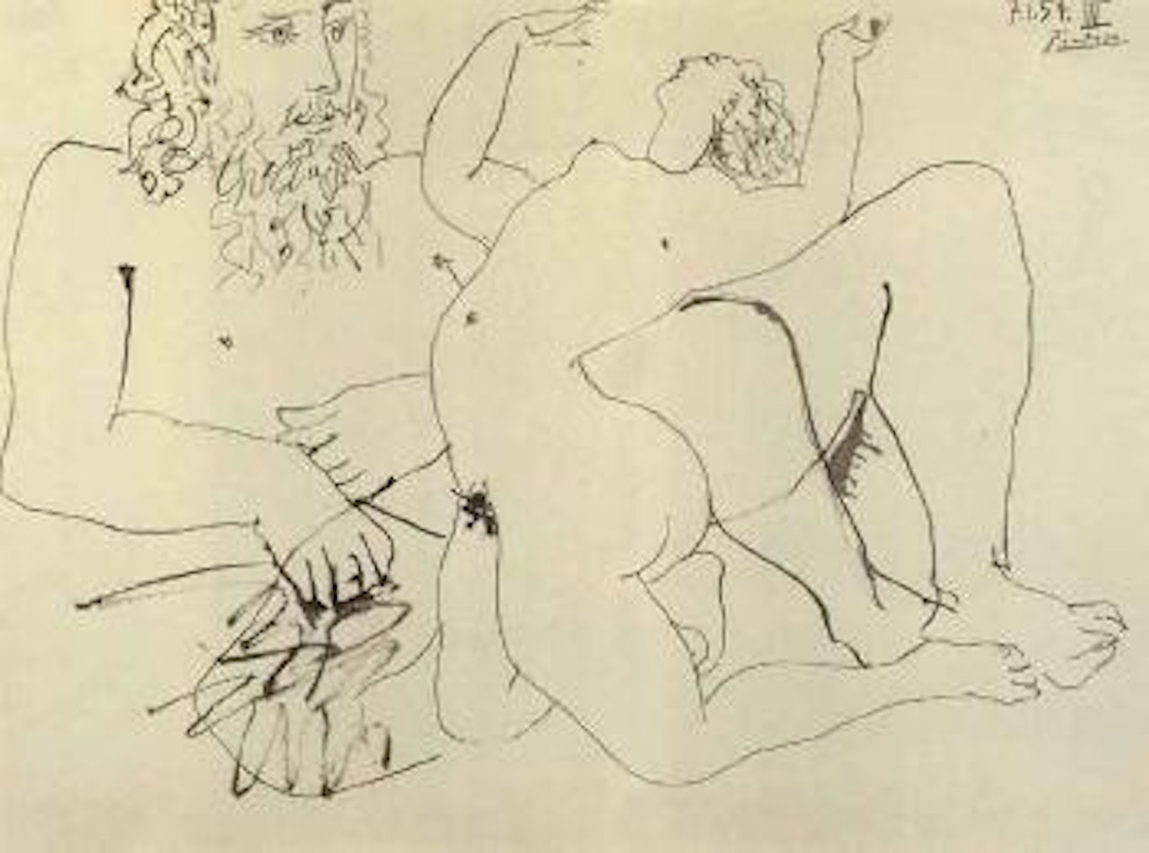 Bacchante by Pablo Picasso