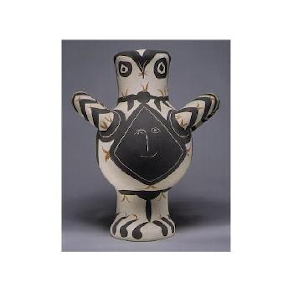 Gros oiseau visage noir by Pablo Picasso