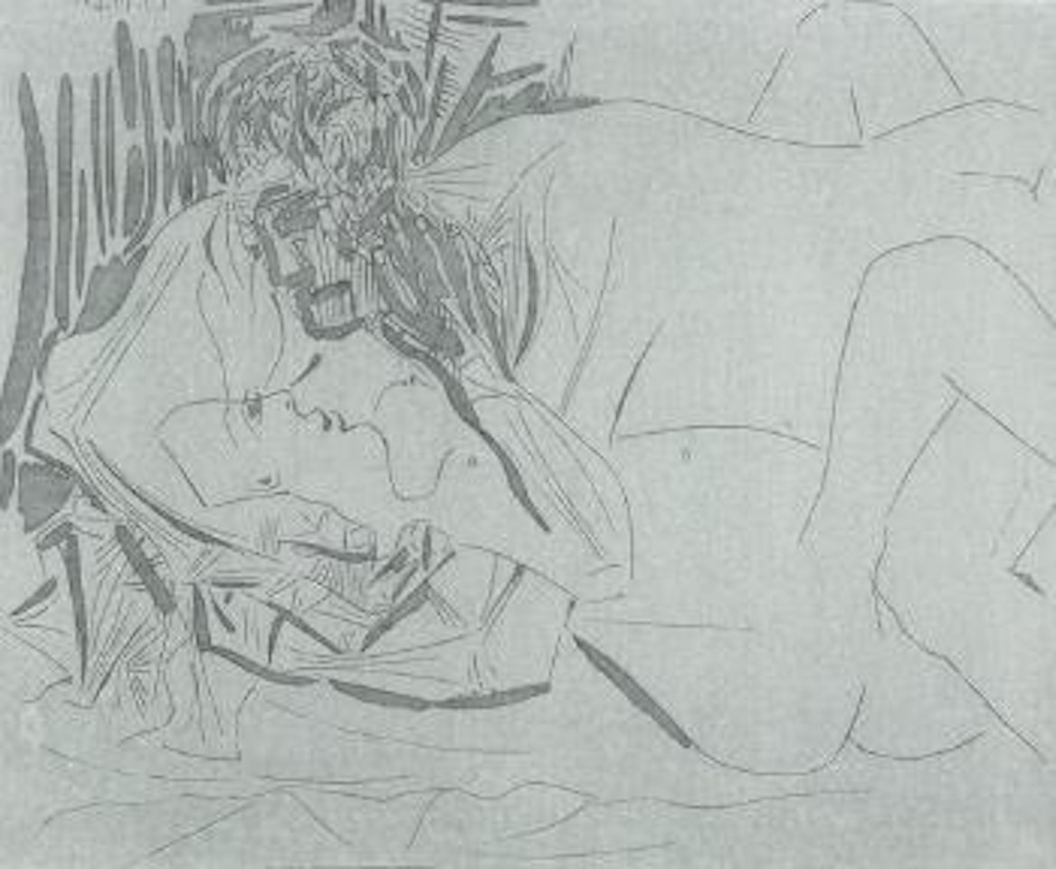 L'etreinte, III by Pablo Picasso
