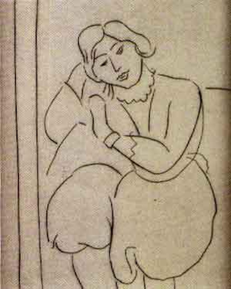 Figure assise by Henri Matisse