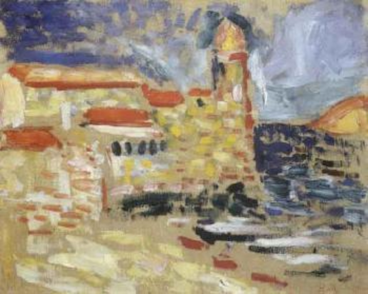 Vue de Collioure avec l'eglise by Henri Matisse