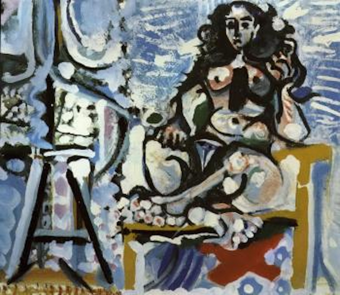 Modele dans l'atelier by Pablo Picasso