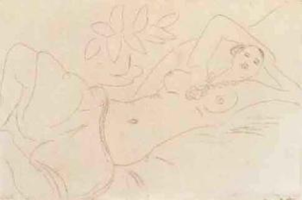 Odalisque couchee by Henri Matisse